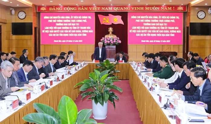 Th&aacute;o gỡ điểm nghẽn hơn 400 dự &aacute;n tồn đọng tại Thanh H&oacute;a - Ảnh 1.