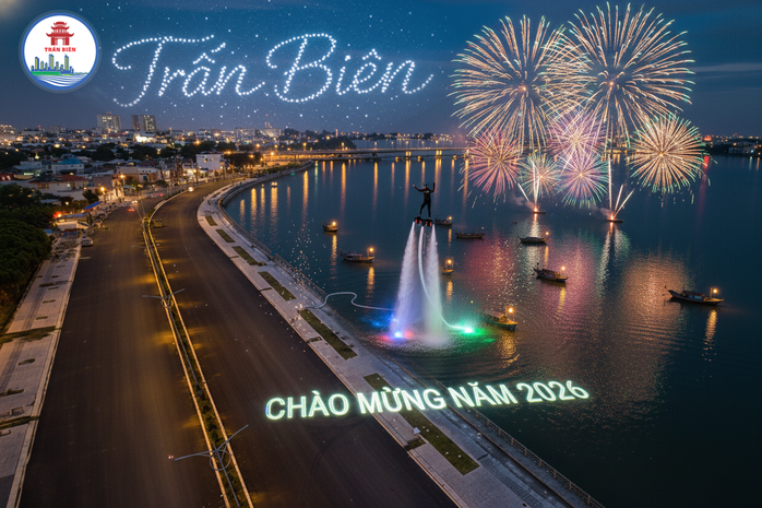 Phương &aacute;n ph&acirc;n luồng giao th&ocirc;ng trong đ&ecirc;m bắn ph&aacute;o hoa Tết Dương lịch 2026 tại Đồng Nai - Ảnh 1.