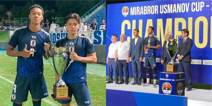 Nhật Bản gọi 8 cầu thủ đại học, c&oacute; tiền đạo gốc Nigeria dự VCK U23 ch&acirc;u &Aacute; - Ảnh 1.