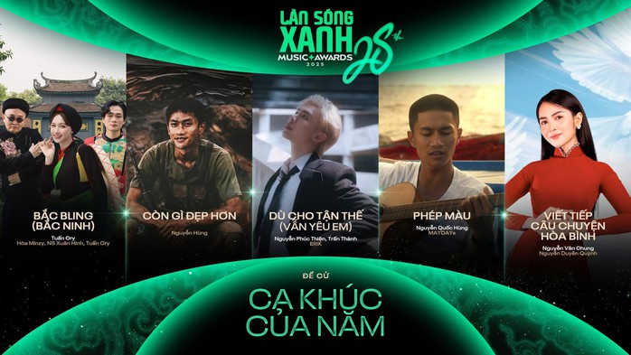 H&ograve;a Minzy "chiếm lĩnh" L&agrave;n s&oacute;ng xanh 28-2025  - Ảnh 2.