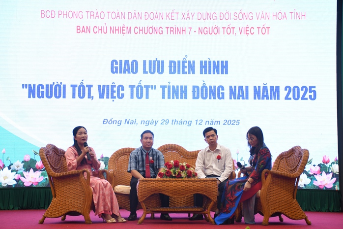 Tuy&ecirc;n dương gương người tốt việc tốt ở Đồng Nai năm 2025 - Ảnh 1.