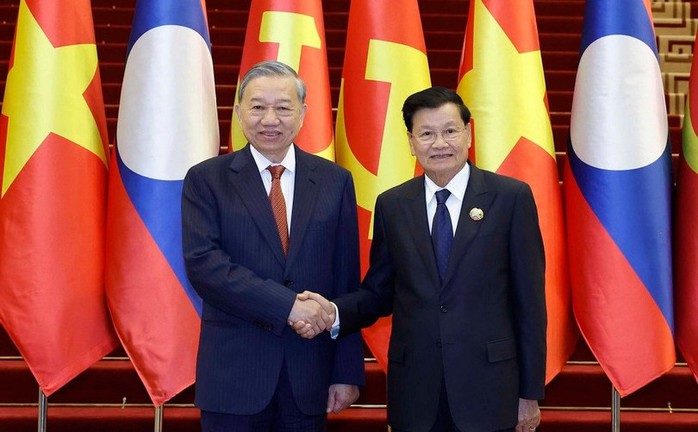 Những dấu ấn nổi bật chuyến thăm cấp Nhà nước tới Lào của Tổng Bí thư Tô Lâm - Ảnh 1.