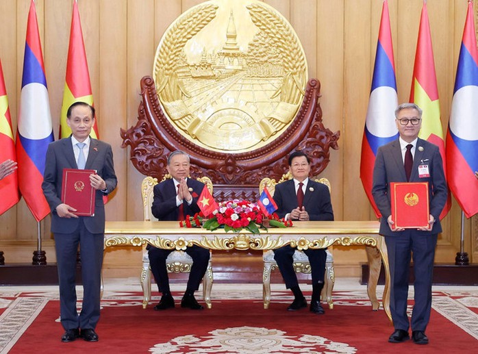 Những dấu ấn nổi bật chuyến thăm cấp Nhà nước tới Lào của Tổng Bí thư Tô Lâm - Ảnh 2.