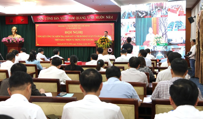 TPHCM: Tập trung kiểm tra, giám sát lĩnh vực nhạy cảm, dễ phát sinh tiêu cực - Ảnh 3.