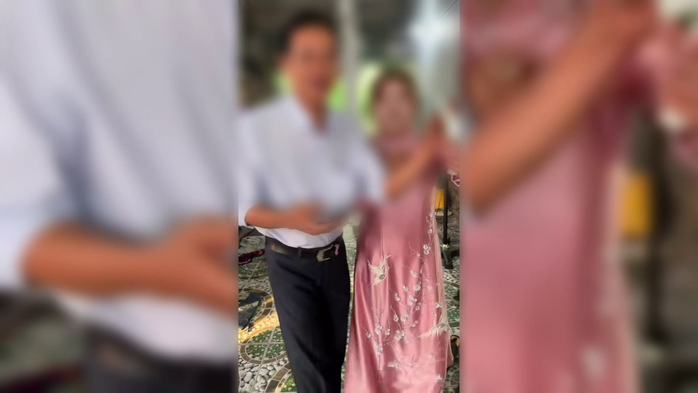 Đoạn clip 35 gi&acirc;y về c&ocirc; d&acirc;u tr&uacute;ng độc đắc g&acirc;y &ldquo;b&atilde;o&rdquo; mạng x&atilde; hội - Ảnh 2.