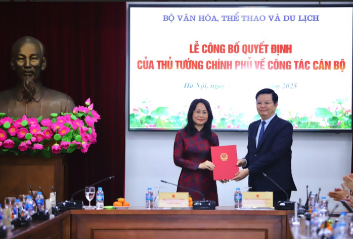 Bà Lâm Thị Phương Thanh giữ chức Thứ trưởng Thường trực Bộ VH-TT-DL - Ảnh 1.