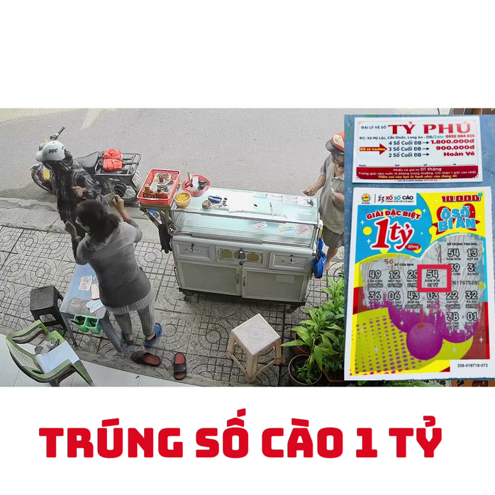 Khoảnh khắc 2 phụ nữ nhảy tưng v&igrave; tr&uacute;ng độc đắc xổ số c&agrave;o g&acirc;y b&atilde;o mạng - Ảnh 1.