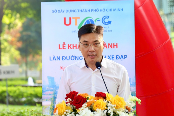 L&agrave;n xe đạp đầu ti&ecirc;n tại TPHCM tr&ecirc;n đại lộ Mai Ch&iacute; Thọ ch&iacute;nh thức vận h&agrave;nh - Ảnh 2.