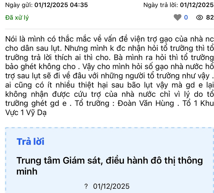 Bị tố không được nhận gạo cứu trợ vì "ghét không cho", tổ trưởng dân phố giải thích gì? - Ảnh 1.