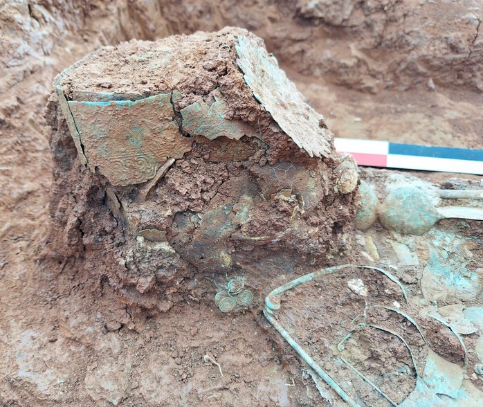 "Công chúa đội vương miện ngược" trong mộ cổ 2.700 tuổi - Ảnh 7.