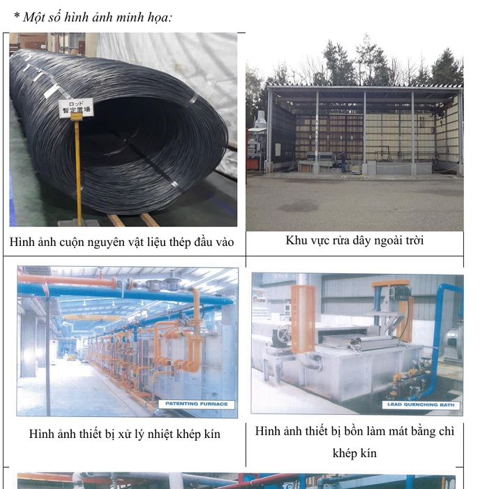 Nhà máy sản xuất dây cáp thép tại KCN Tam Thăng 2 "sẽ không gây ô nhiễm" - Ảnh 4. Nhà máy sản xuất dây cáp thép tại KCN Tam Thăng 2 "sẽ không gây ô nhiễm" - Ảnh 4.