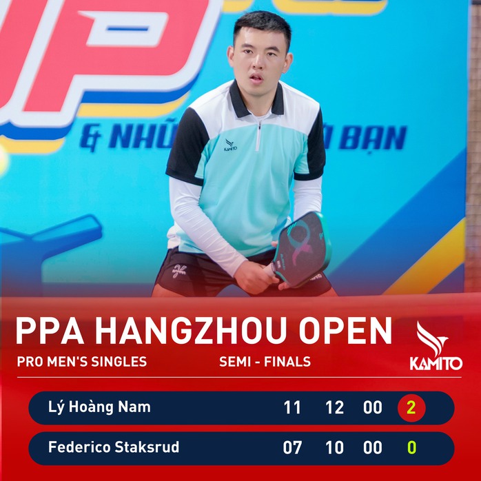 Nóng: Lý Hoàng Nam hạ số 2 thế giới tại PPA Tour vào chung kết - Ảnh 1.