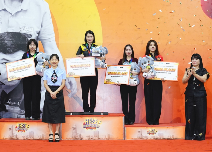 Trần Quyết Chiến đăng quang ngôi vô địch 3 băng Giải HBSF MIN Table 2025 - Ảnh 3.