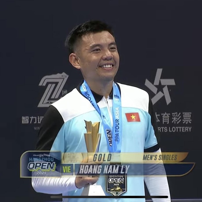 Lý Hoàng Nam thắng dễ Jack Wong, để lần đầu vô địch PPA Tour - Ảnh 1.