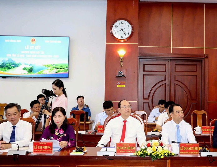 Cà Mau và Ninh Bình hợp tác toàn diện - Ảnh 2.