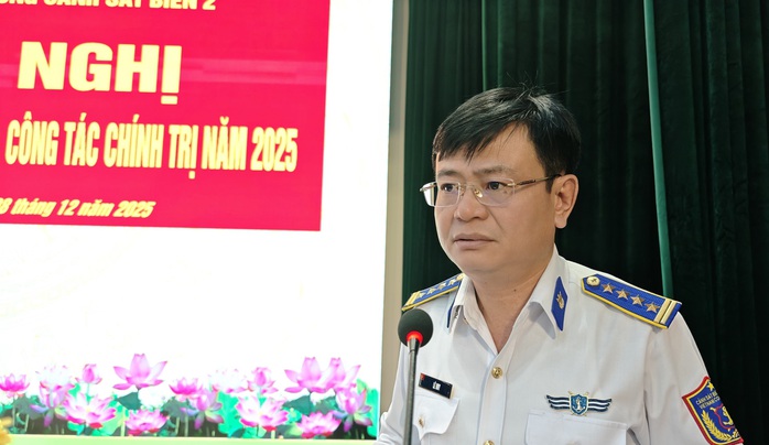 Vùng Cảnh sát biển 2 tổng kết công tác Đảng, công tác Chính trị năm 2025 - Ảnh 1.