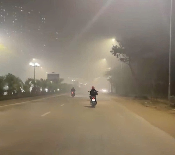 Chất lượng không khí ở Hà Nội vẫn ở mức không lành mạnh - Ảnh 1.