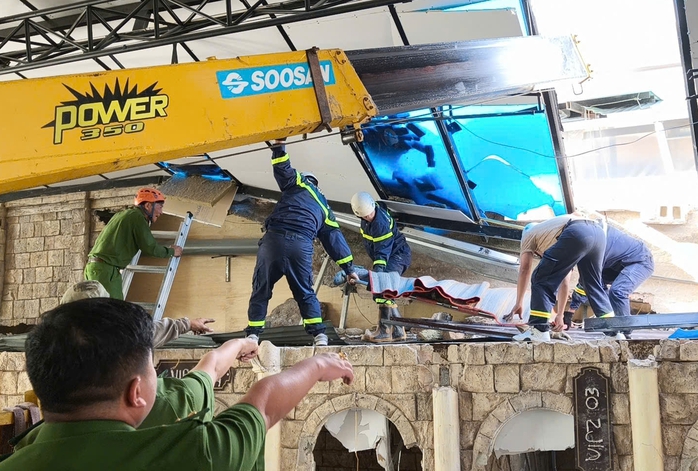 Sập tường nhà, một công nhân bị đè tử vong ở Đà Lạt - Ảnh 2.