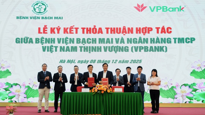 VPBank t&agrave;i trợ 40 tỉ đồng cho Bệnh viện Bạch Mai, lan tỏa gi&aacute; trị nh&acirc;n văn - Ảnh 1.