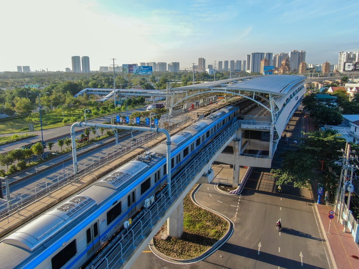Xây dựng tuyến metro kết nối ga Suối Tiên và sân bay Long Thành - Ảnh 1. Xây dựng tuyến metro kết nối ga Suối Tiên và sân bay Long Thành - Ảnh 1.