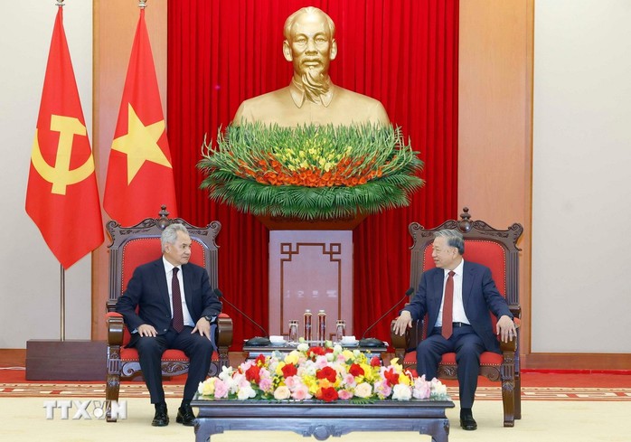Tổng Bí thư Tô Lâm tiếp Thư ký Hội đồng An ninh Nga - Ảnh 2.
