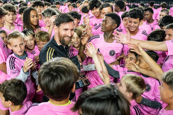 Messi: Kỷ lục và con số điên rồ với Inter Miami năm 2024- Ảnh 1. Messi: Kỷ lục và con số điên rồ với Inter Miami năm 2024- Ảnh 1.