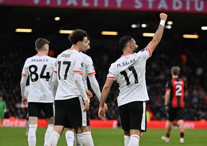 Salah tỏa sáng khó tin, Liverpool thắng chật vật Bournemouth- Ảnh 5. Salah tỏa sáng khó tin, Liverpool thắng chật vật Bournemouth- Ảnh 5.