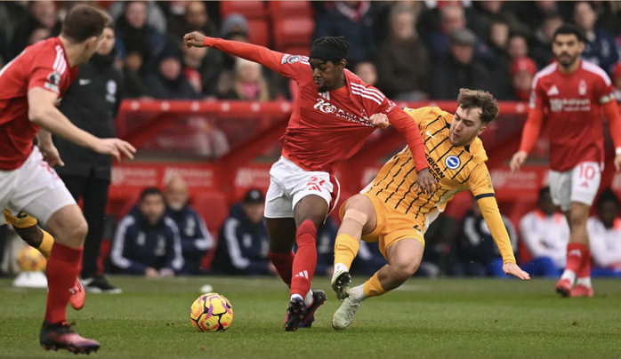 Vùi dập Brighton 7 bàn, "ngựa ô" Nottingham Forest tung vó- Ảnh 1. Vùi dập Brighton 7 bàn, "ngựa ô" Nottingham Forest tung vó- Ảnh 1.