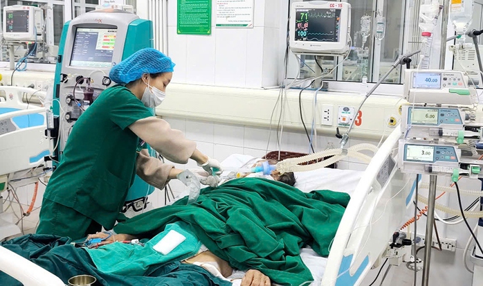 Người đàn ông nguy kịch sau những ngày vui Tết- Ảnh 1. Người đàn ông nguy kịch sau những ngày vui Tết- Ảnh 1.