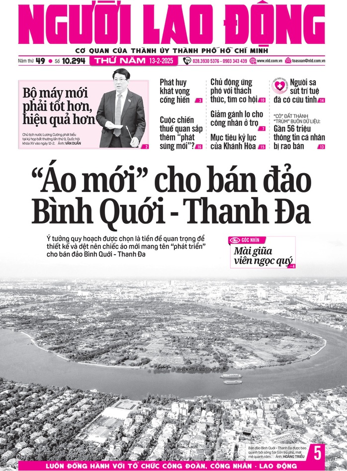 Báo in ngày 13-2: "Cò" đất thành "trùm" buôn dữ liệu- Ảnh 1. Báo in ngày 13-2: "Cò" đất thành "trùm" buôn dữ liệu- Ảnh 1.