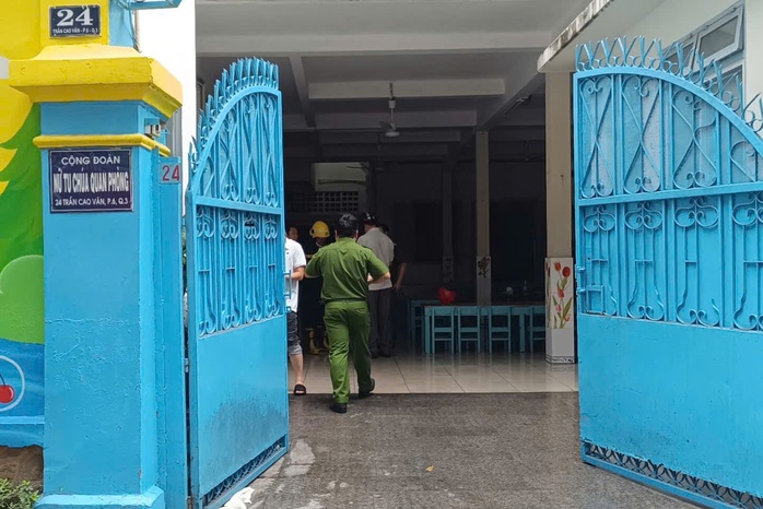 Cháy trong lớp mẫu giáo ở TP HCM- Ảnh 1. Cháy trong lớp mẫu giáo ở TP HCM- Ảnh 1.