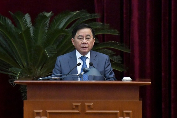 Bộ Chính trị yêu cầu cán bộ, đảng viên phải trọng liêm sỉ, danh dự, không tham nhũng, lãng phí- Ảnh 1. Bộ Chính trị yêu cầu cán bộ, đảng viên phải trọng liêm sỉ, danh dự, không tham nhũng, lãng phí- Ảnh 1.