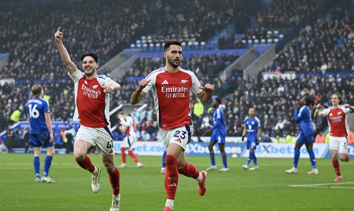 Siêu dự bị Merino lập công, Arsenal giành 3 điểm trước Leicester- Ảnh 4. Siêu dự bị Merino lập công, Arsenal giành 3 điểm trước Leicester- Ảnh 4.