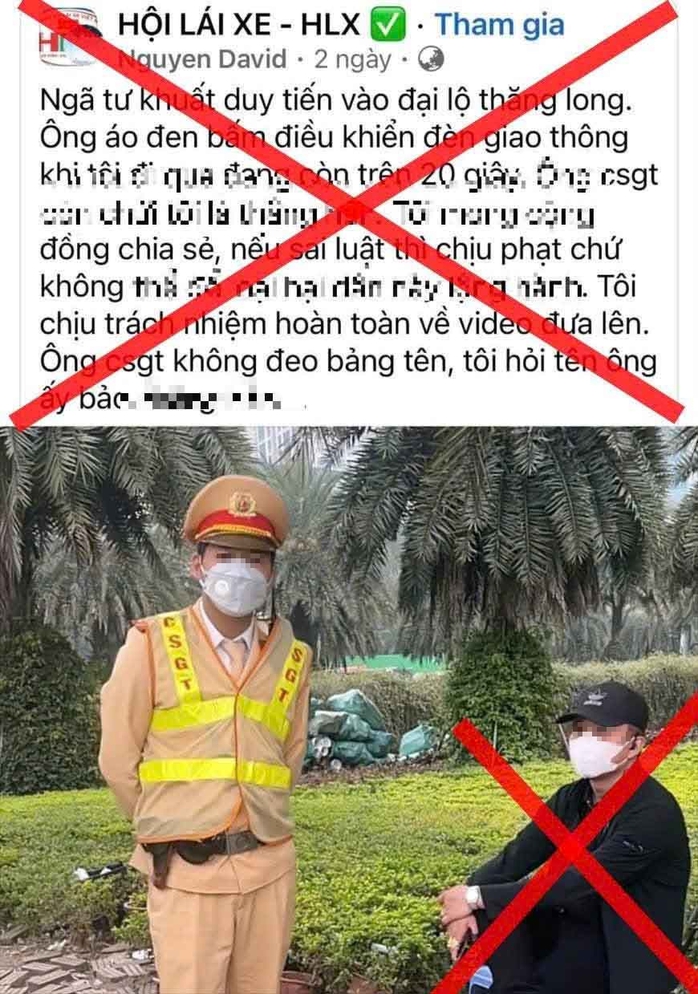 CSGT thông tin về việc người đàn ông "can thiệp" tín hiệu đèn giao thông- Ảnh 1. CSGT thông tin về việc người đàn ông "can thiệp" tín hiệu đèn giao thông- Ảnh 1.