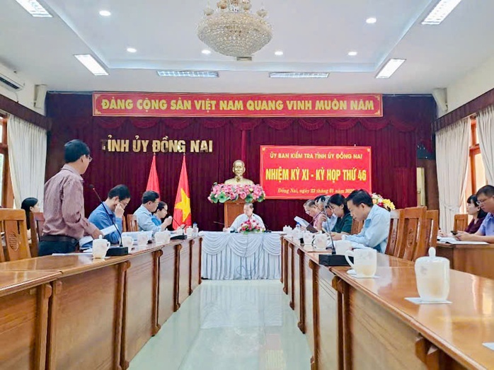 Đồng Nai kết luận vi phạm một số tổ chức Đảng, cán bộ chủ chốt- Ảnh 1. Đồng Nai kết luận vi phạm một số tổ chức Đảng, cán bộ chủ chốt- Ảnh 1.