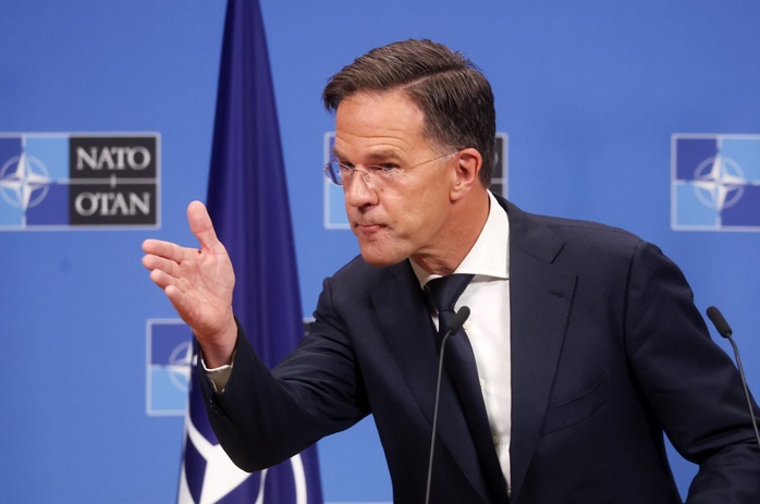 Tổng thư ký NATO Mark Rutte. Ảnh: EPA Tổng thư ký NATO Mark Rutte. Ảnh: EPA