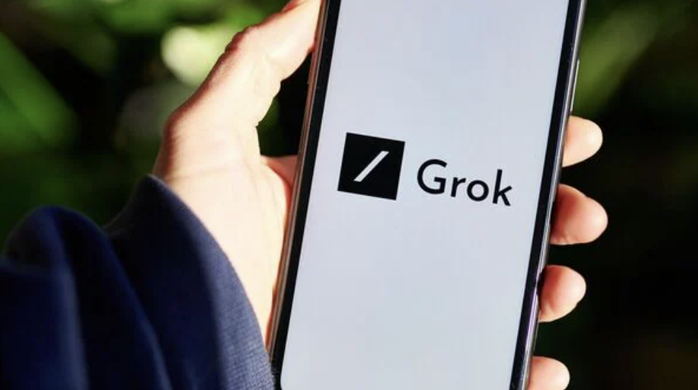 Logo ứng dụng Grok của Công ty xAI trên điện thoại thông minh. Ảnh: BLOOMBERG Logo ứng dụng Grok của Công ty xAI trên điện thoại thông minh. Ảnh: BLOOMBERG