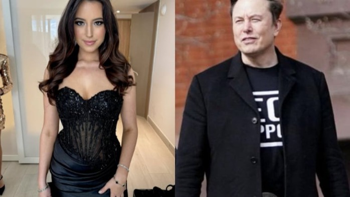 Nữ nhà văn Ashley St Clair (trái) tuyên bố cô mới sinh con thứ 13 cho tỉ phú Elon Musk. Ảnh: NDTV Nữ nhà văn Ashley St Clair (trái) tuyên bố cô mới sinh con thứ 13 cho tỉ phú Elon Musk. Ảnh: NDTV