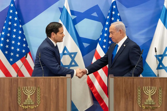 Israel tuyên bố cùng Tổng thống Trump "chống lại Iran", biến Gaza thành khu nghỉ dưỡng- Ảnh 1. Israel tuyên bố cùng Tổng thống Trump "chống lại Iran", biến Gaza thành khu nghỉ dưỡng- Ảnh 1.