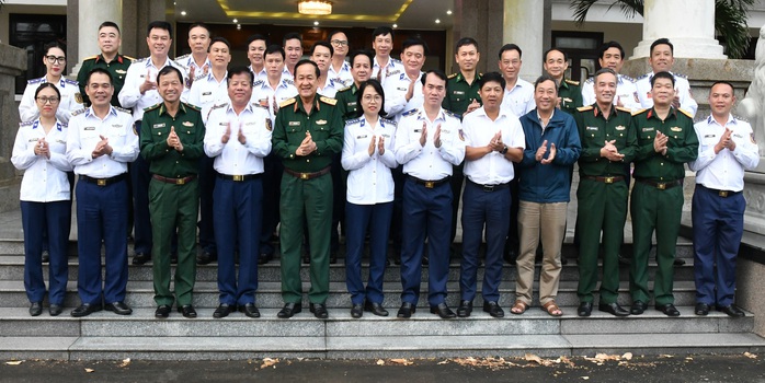Thứ trưởng Bộ Quốc phòng kiểm tra tại Bộ Tư lệnh Vùng Cảnh sát biển 2- Ảnh 1. Thứ trưởng Bộ Quốc phòng kiểm tra tại Bộ Tư lệnh Vùng Cảnh sát biển 2- Ảnh 1.