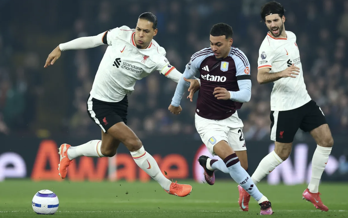 Rượt đuổi tỉ số Villa Park, Liverpool lại mất điểm ở Ngoại hạng Anh- Ảnh 1. Rượt đuổi tỉ số Villa Park, Liverpool lại mất điểm ở Ngoại hạng Anh- Ảnh 1.