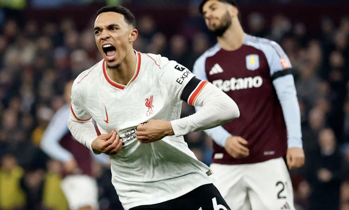 Rượt đuổi tỉ số Villa Park, Liverpool lại mất điểm ở Ngoại hạng Anh- Ảnh 5. Rượt đuổi tỉ số Villa Park, Liverpool lại mất điểm ở Ngoại hạng Anh- Ảnh 5.