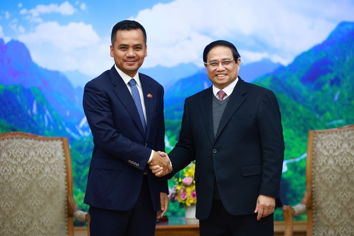 Thủ tướng Phạm Minh Chính tiếp Phó Thủ tướng, Bộ trưởng Bộ Nội vụ Campuchia- Ảnh 1. Thủ tướng Phạm Minh Chính tiếp Phó Thủ tướng, Bộ trưởng Bộ Nội vụ Campuchia- Ảnh 1.