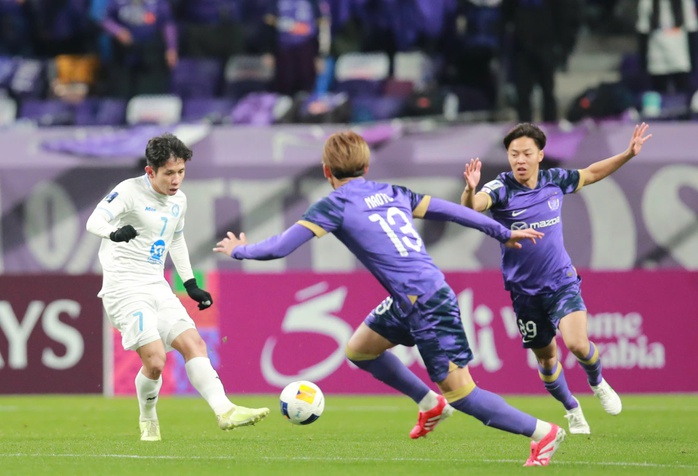 Thua đậm đội bóng Nhật Bản, CLB Nam Định dừng bước ở vòng 1/8 AFC Champions League Two- Ảnh 1. Thua đậm đội bóng Nhật Bản, CLB Nam Định dừng bước ở vòng 1/8 AFC Champions League Two- Ảnh 1.