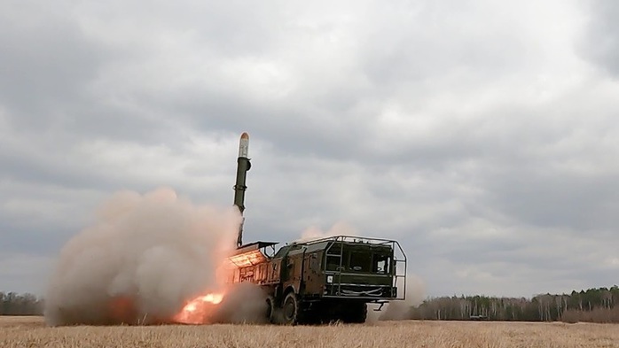Nga không kích quy mô lớn vào Ukraine vào ngày 1-2. Ảnh: Sputnik/Dịch vụ báo chí của Bộ Quốc phòng Liên bang Nga Nga không kích quy mô lớn vào Ukraine vào ngày 1-2. Ảnh: Sputnik/Dịch vụ báo chí của Bộ Quốc phòng Liên bang Nga