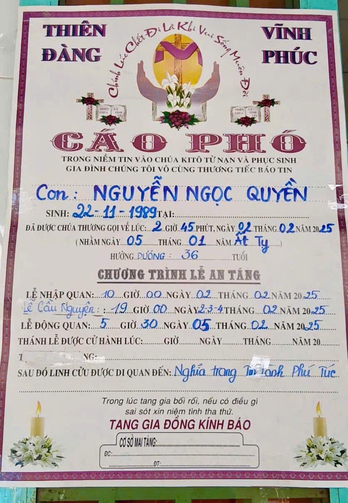 Giám đốc sản xuất phim "Ma da" qua đời tuổi 36- Ảnh 3. Giám đốc sản xuất phim "Ma da" qua đời tuổi 36- Ảnh 3.