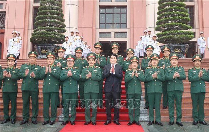 Chủ tịch nước Lương Cường: Quân đội đã cơ bản tinh, gọn, mạnh- Ảnh 2. Chủ tịch nước Lương Cường: Quân đội đã cơ bản tinh, gọn, mạnh- Ảnh 2.