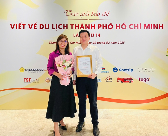 Báo Người Lao Động đoạt giải Nhì cuộc thi viết về Du lịch TP HCM- Ảnh 2. Báo Người Lao Động đoạt giải Nhì cuộc thi viết về Du lịch TP HCM- Ảnh 2.