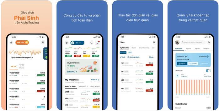 AlphaTrading liên tục cập nhật hệ thống, tạo ra các tính năng mới. AlphaTrading liên tục cập nhật hệ thống, tạo ra các tính năng mới.