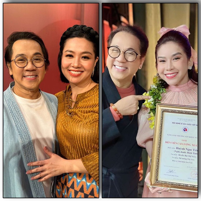 NSƯT Thành Lộc, Lê Khánh, Bình Tinh đoạt giải thưởng của Hội Nghệ sĩ Sân khấu Việt Nam- Ảnh 1. NSƯT Thành Lộc, Lê Khánh, Bình Tinh đoạt giải thưởng của Hội Nghệ sĩ Sân khấu Việt Nam- Ảnh 1.